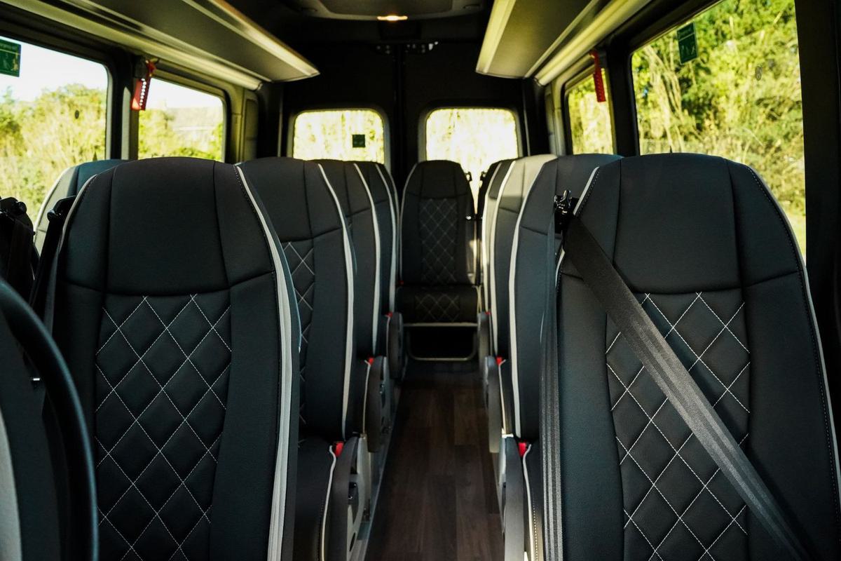 13 Travel fleet image inside, Van Hire Coventry