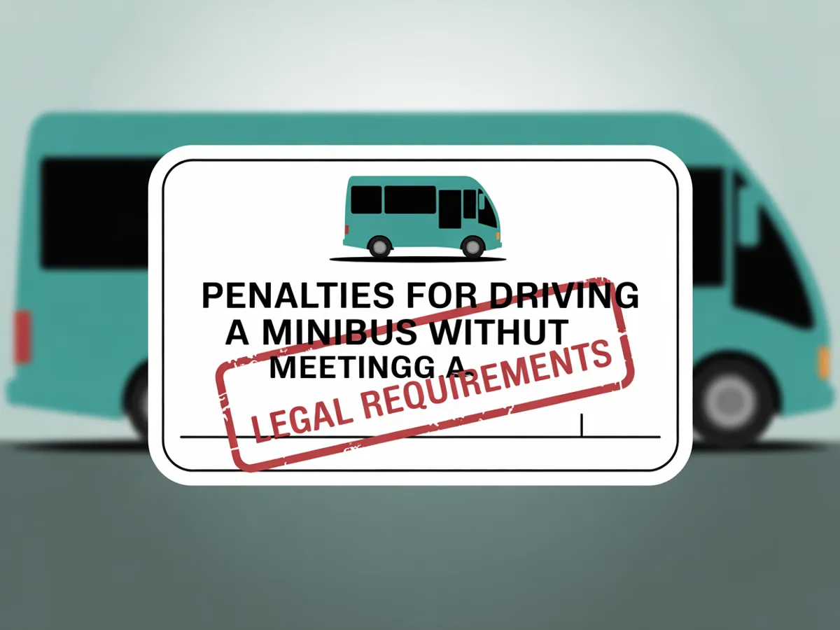 Penalties for Driving a Minibus Without Meeting Legal Requirements